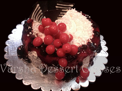 BLUEBERRY MOUSSE CAKE