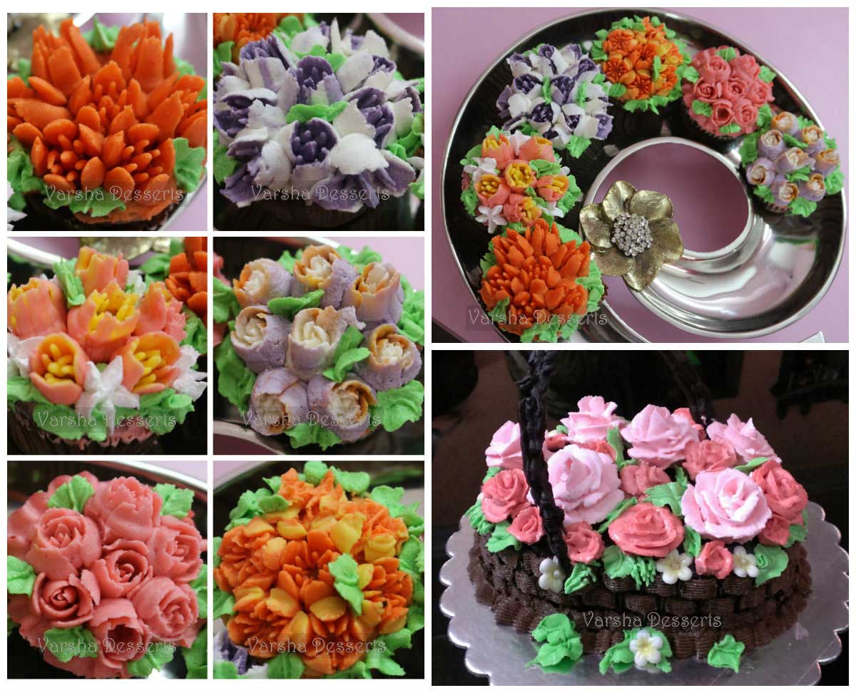 Russian Nozzle Butter Icing Decoration In Dessert Cakes Class on November 25th & 26th