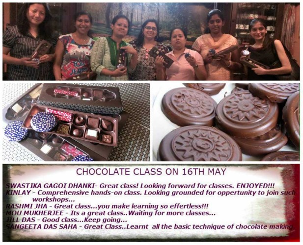 CHOCOLATE CLASS ON 16TH MAY